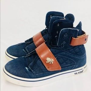 VLADO LIMITED DENIM ATLAS ll MENS HIGH TOP SNEAKERS